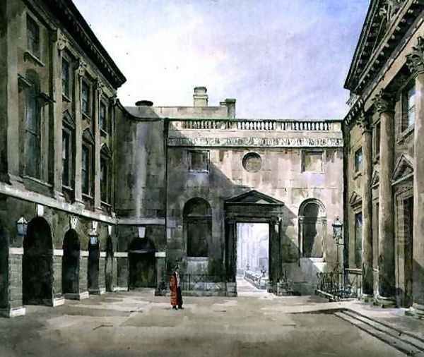 The Bank of England Oil Painting by Maude Parker