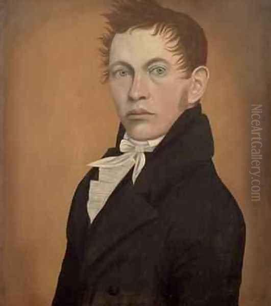 Portrait of a Man, c.1815 Oil Painting by Harlan Page