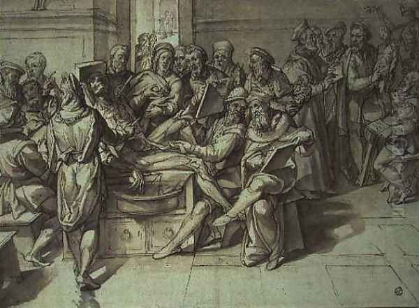 The Anatomy Lesson by Bartolomeo Passarotti