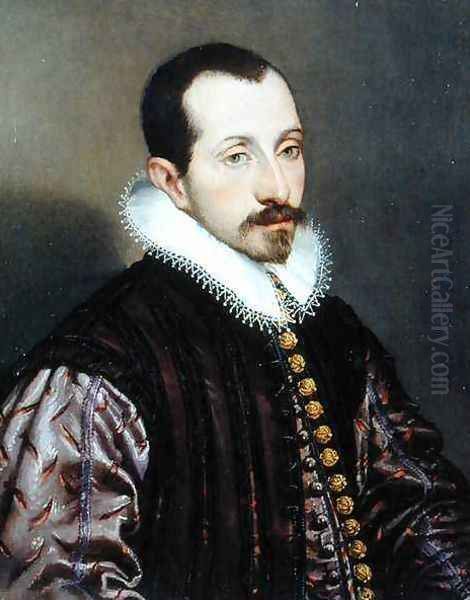 Portrait of a Young Man, c.1585 Oil Painting by Bartolomeo Passarotti