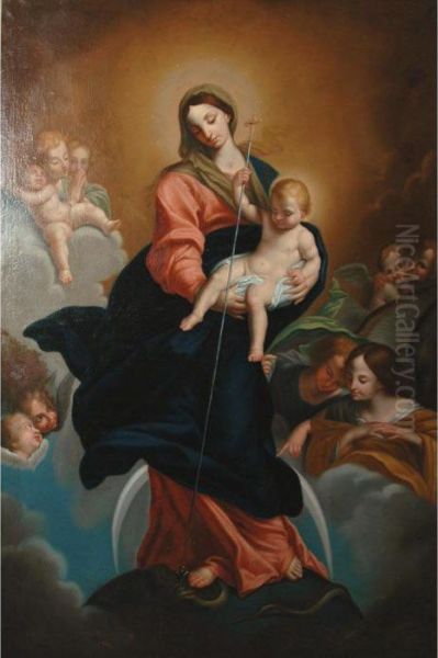 The Immaculate Conception Oil Painting by Carlo Maratta or Maratti