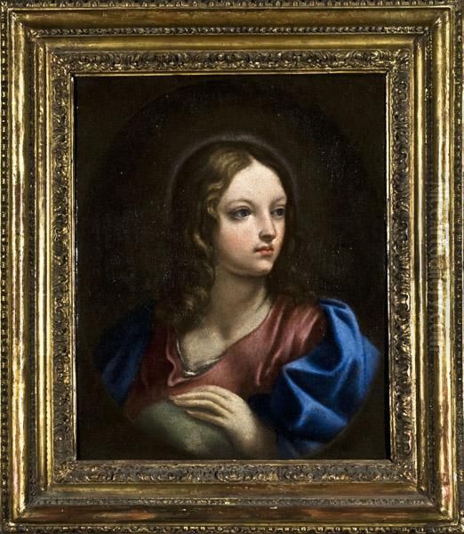 Il Salvator Mundi Oil Painting by Carlo Maratta or Maratti