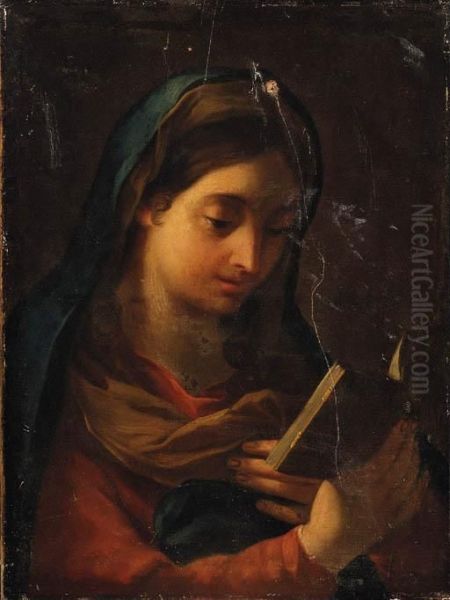 The Magdalen Oil Painting by Carlo Maratta or Maratti