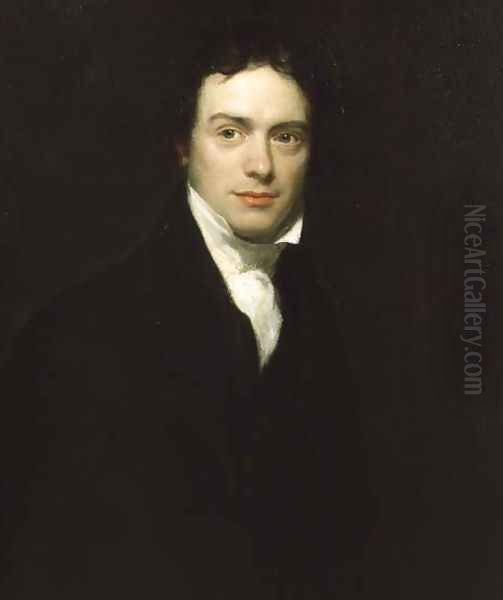 Portrait of Michael Faraday Esq 1791-1867 1830 Oil Painting by Henry William Pickersgill