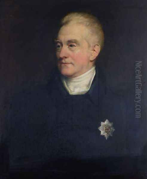 George John Spencer, 2nd Earl Spencer 1758-1834 1833 Oil Painting by Henry William Pickersgill