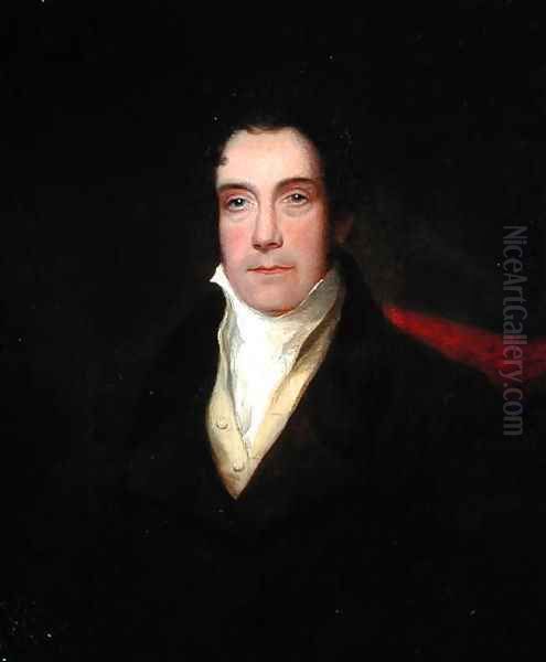 Portrait of George Beadnell Oil Painting by Henry William Pickersgill