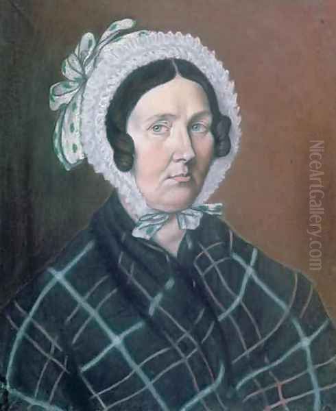 Jeanne Etiennette Pasteur 1793-1848 1836 Oil Painting by Louis Pasteur