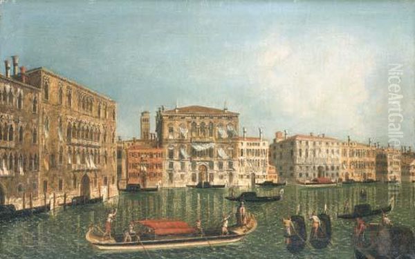 The Grand Canal Oil Painting by Michele Marieschi