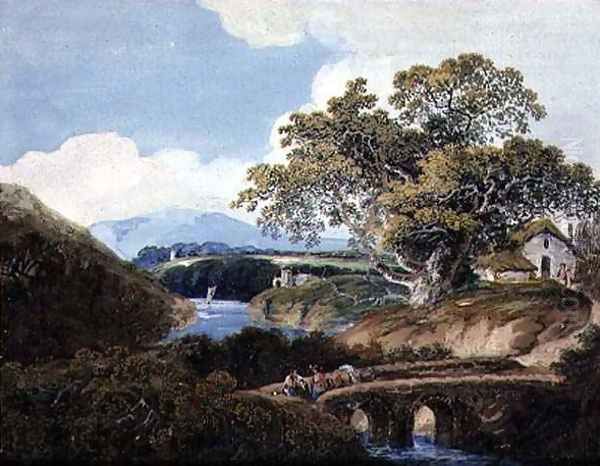 Devonshire Landscape, c.1780 Oil Painting by William Payne