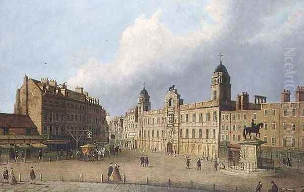 Northumberland House, Charing Cross 2 Oil Painting by Sir John Dean Paul