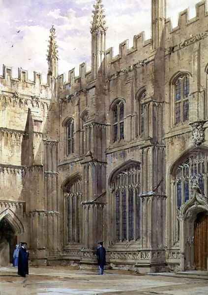 Rugby School, 1851 Oil Painting by George Pyne