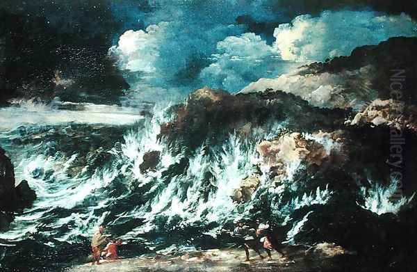 The Storm, before 1700 by Antonio Francesco Peruzzini