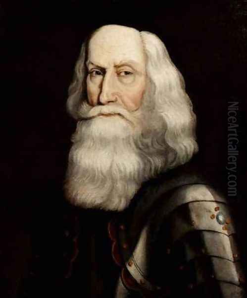 Portrait of General Thomas Dalyell c.1599-1685 Commander-in-Chief in Scotland, c.1668 Oil Painting by David Paton