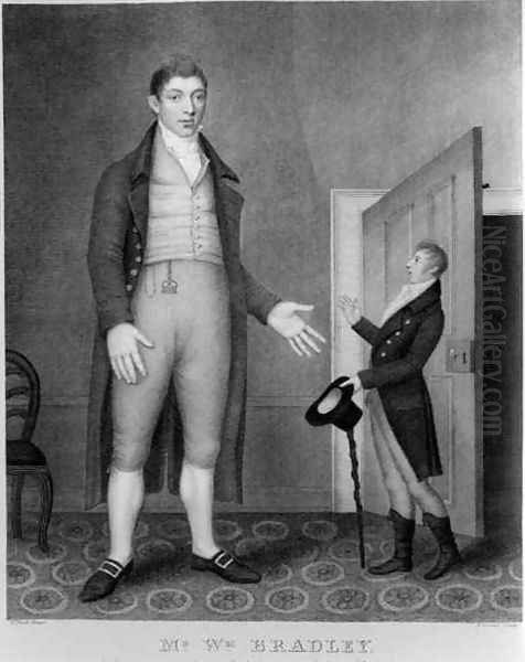 Portrait of Mr William Bradley, engraved by Freeman, 1793 Oil Painting by Peat, Thomas