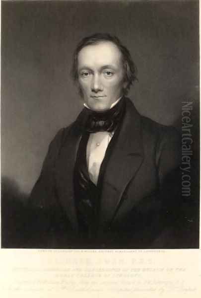 Sir Richard Owen Oil Painting by Henry William Pickersgill