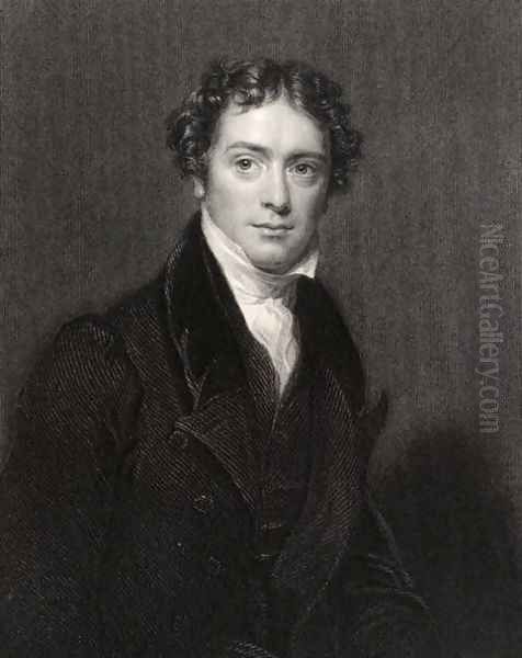 Michael Faraday, engraved by J. Cochran, from National Portrait Gallery, volume V, published c.1835 Oil Painting by Henry William Pickersgill