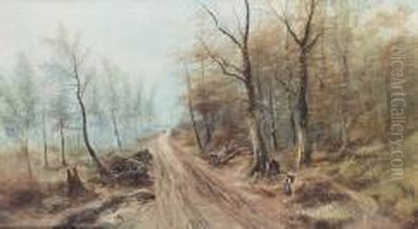 Paesaggio Con Alberi Oil Painting by Henry Marko