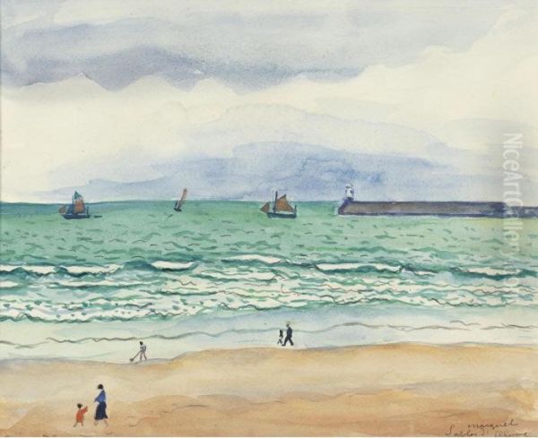 Sables D'olonne Oil Painting by Albert Marquet