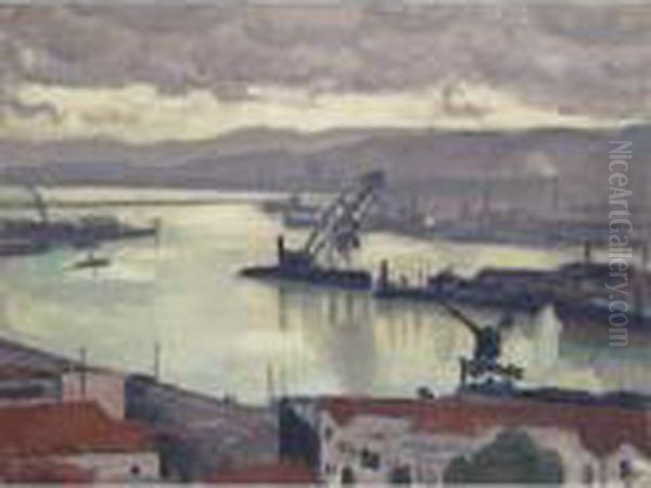 Alger, Temps Gris Oil Painting by Albert Marquet