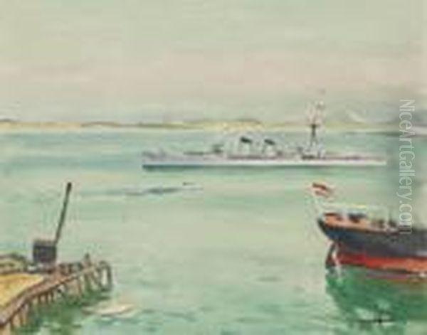 Santander, Le Matin Oil Painting by Albert Marquet