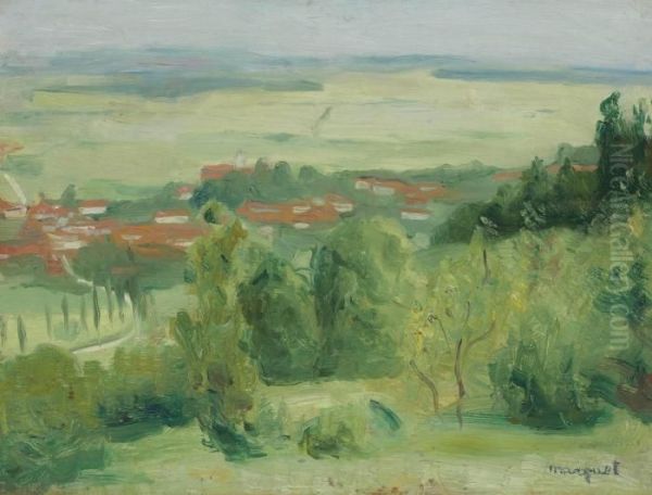 Vue De Chatenois Oil Painting by Albert Marquet