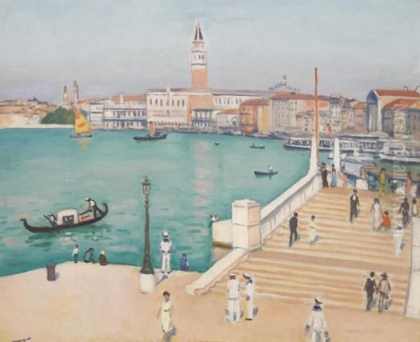 Venise, L'ete Oil Painting by Albert Marquet