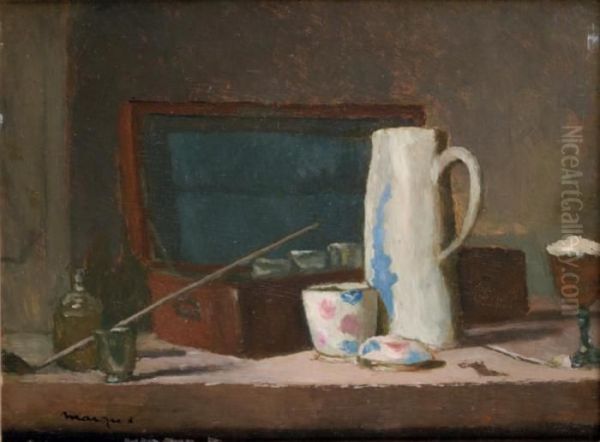 Nature Morte A La Pipe Oil Painting by Albert Marquet