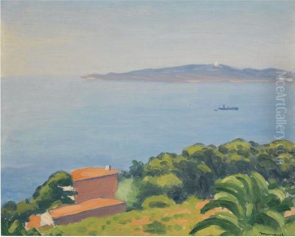 Toulon, Cap Brun Oil Painting by Albert Marquet