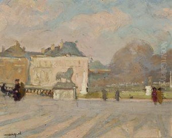 Vue Du Palais Du Luxembourg Oil Painting by Albert Marquet