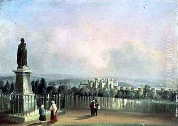 View of Old Government House, Sydney, c.1843-60 Oil Painting by George Edward Peacock