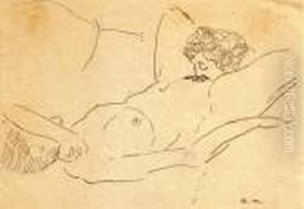 Dessin Erotique Oil Painting by Albert Marquet