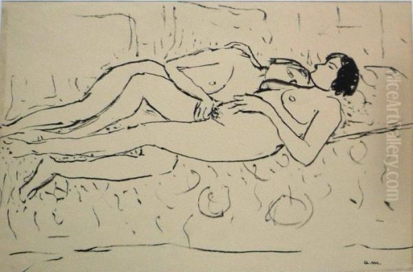 Le Sommeil Oil Painting by Albert Marquet