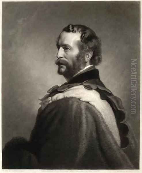 John Rae, engraved by James Scott Oil Painting by Pearce, Stephen