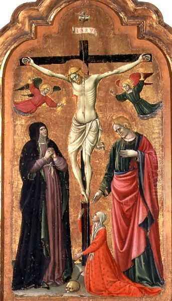 Crucifixion Oil Painting by Giovanni Antonio da Pesaro