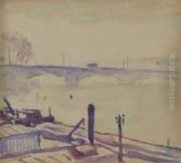 Rouen Oil Painting by Albert Marquet