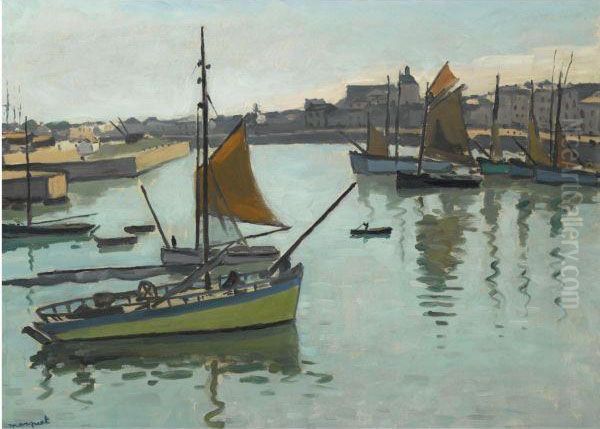 Port De La Chaume, Les Sables D'olonne Oil Painting by Albert Marquet