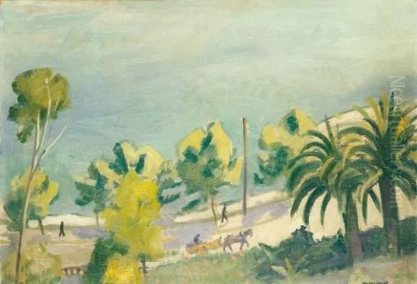 La Croisette A L'estaque Oil Painting by Albert Marquet