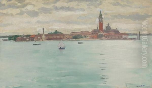 Venise, San Giorgio Oil Painting by Albert Marquet