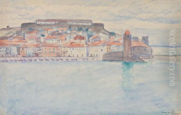 Collioure Oil Painting by Albert Marquet