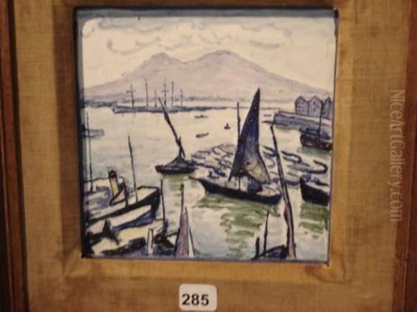 Le Port De Naples Oil Painting by Albert Marquet