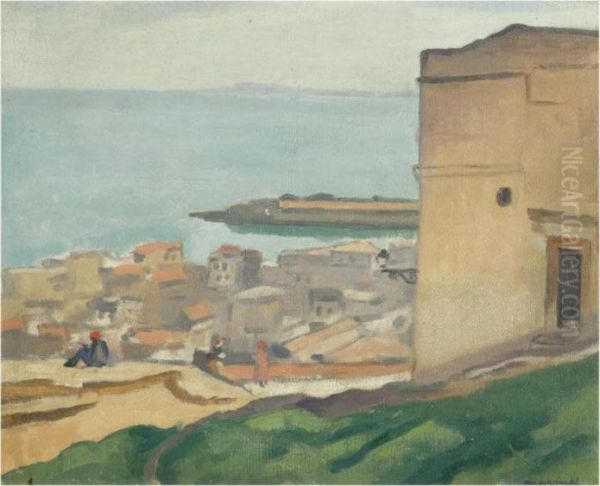 Vue De La Casbah Oil Painting by Albert Marquet