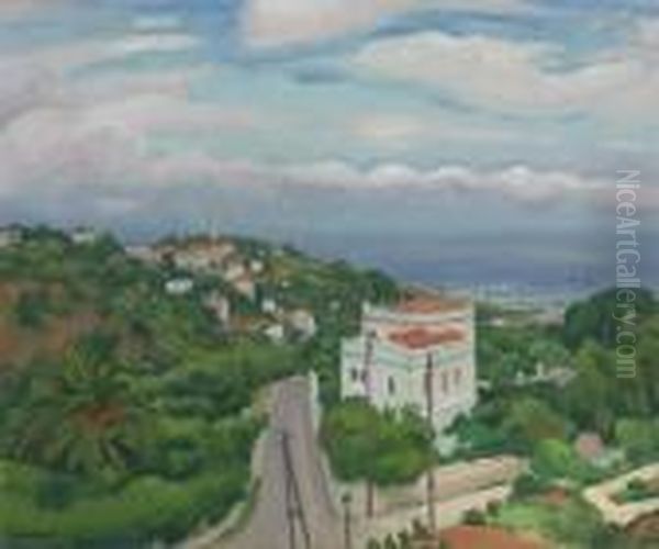 Temps Nuageux A Alger Oil Painting by Albert Marquet