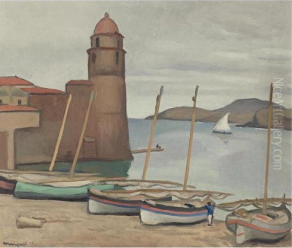 Le Phare De Collioure Oil Painting by Albert Marquet