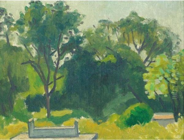 Cimetiere Oil Painting by Albert Marquet