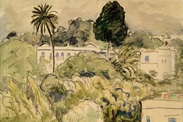 Maison Arabe. Oil Painting by Albert Marquet