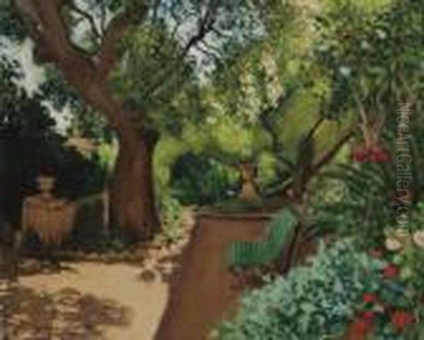 Le Jardin Oil Painting by Albert Marquet