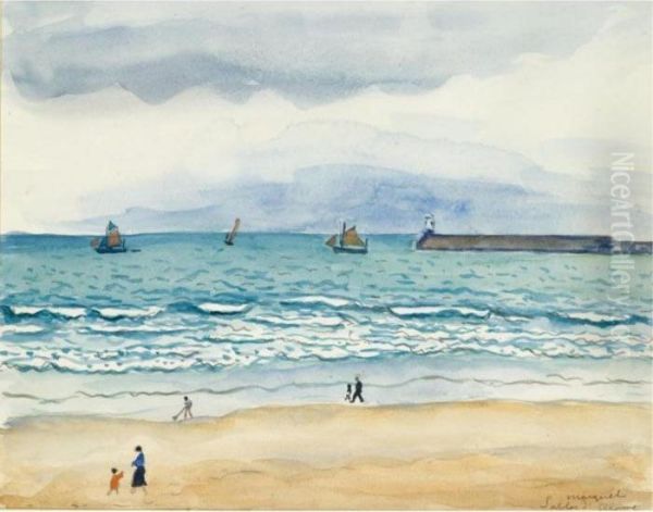 Sables D'olonne Oil Painting by Albert Marquet