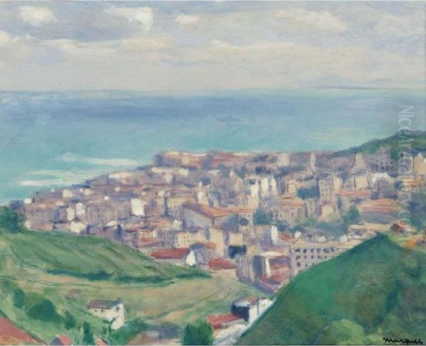 Apres-midi A Mont Plaisant Oil Painting by Albert Marquet