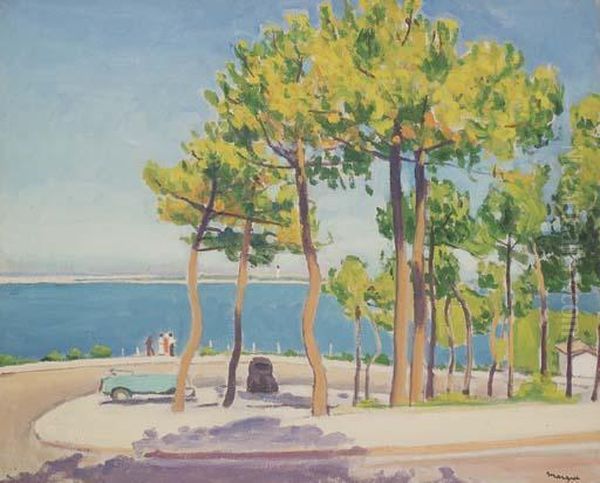 Le Pyla, Rond-point Oil Painting by Albert Marquet