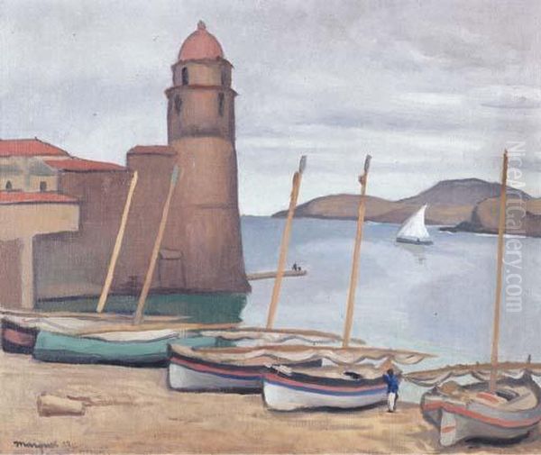 Le Phare De Collioure Oil Painting by Albert Marquet